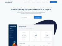 Desktop screenshot for acumbamail.com