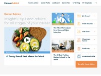 Desktop screenshot for careeraddict.com