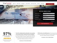 Desktop screenshot for visacentral.com