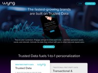 Desktop screenshot for wyng.com