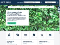 Desktop screenshot for bw-bank.de