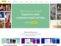 Desktop screenshot for mintel.com