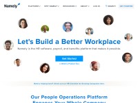 Desktop screenshot for namely.com