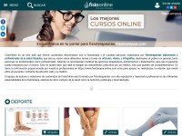 Desktop screenshot for fisioterapia-online.com