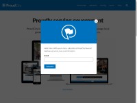 Desktop screenshot for proudcity.com