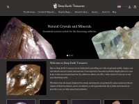 Desktop screenshot for deepearthtreasures.com