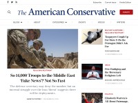 Desktop screenshot for theamericanconservative.com