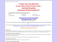 Desktop screenshot for rsstop10.com