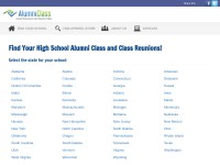 Desktop screenshot for alumniclass.com