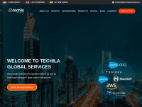 Desktop screenshot for techilaservices.com