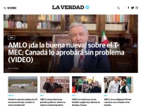 Desktop screenshot for laverdadnoticias.com