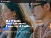 Desktop screenshot for examsoft.com