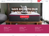 Desktop screenshot for helixsleep.com