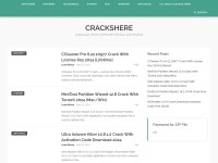 Desktop screenshot for crackshere.com
