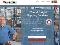 Desktop screenshot for unishippers.com