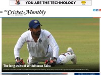 Desktop screenshot for thecricketmonthly.com