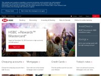 Desktop screenshot for hsbc.ca