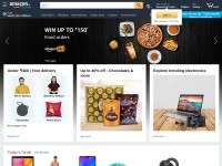 Desktop screenshot for amazon.in