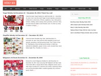 Desktop screenshot for myweeklyads.net