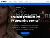 Desktop screenshot for youtubetv.com