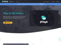Desktop screenshot for plays.tv