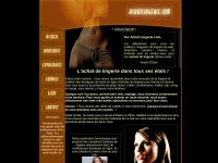 Desktop screenshot for achatlingerie.com