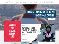 Desktop screenshot for olympicchannel.com