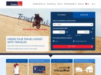 Desktop screenshot for travelex.com