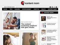 Desktop screenshot for kontentroom.com