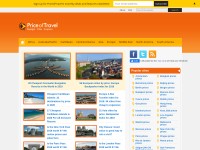 Desktop screenshot for priceoftravel.com