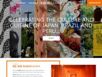 Desktop screenshot for sushisamba.com