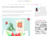 Desktop screenshot for apieceofrainbow.com