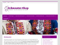 Desktop screenshot for stickmuster-shop.de