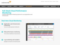 Desktop screenshot for solarwinds.cloud