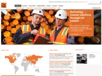 Desktop screenshot for tmk-group.com