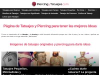 Desktop screenshot for piercingytatuajes.com