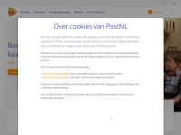 Desktop screenshot for postnl.nl