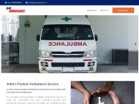 Desktop screenshot for goambulance.in