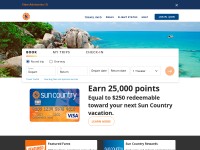 Desktop screenshot for suncountry.com