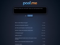 Desktop screenshot for poal.me