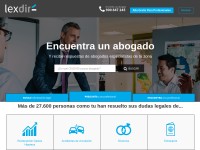 Desktop screenshot for lexdir.com