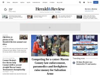 Desktop screenshot for herald-review.com