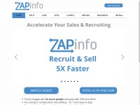 Desktop screenshot for zapinfo.io