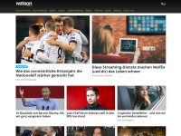 Desktop screenshot for watson.de