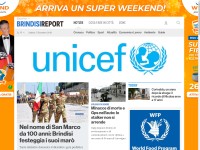 Desktop screenshot for brindisireport.it