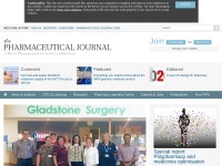 Desktop screenshot for pharmaceutical-journal.com