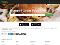 Desktop screenshot for menufy.com