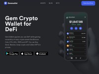 Desktop screenshot for gemwallet.com