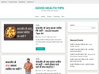 Desktop screenshot for goodhealthtips4u.com