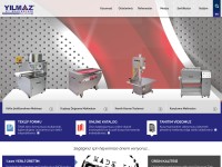 Desktop screenshot for yilmazetmakinalari.com